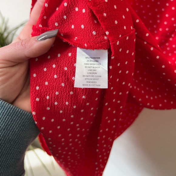 Monteau Red Polka Dress - Picture 6 of 6